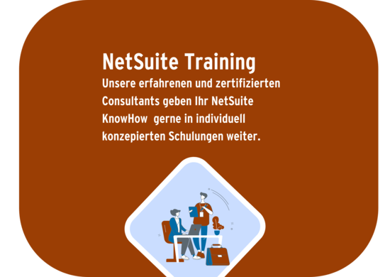 NetSuite Trainings Angebot
