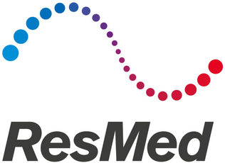 Logo des Medifox Mutterkonzerns ResMed aus den USA